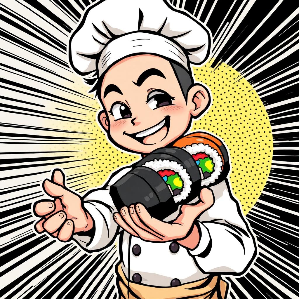Chef Sushi Rainbow
